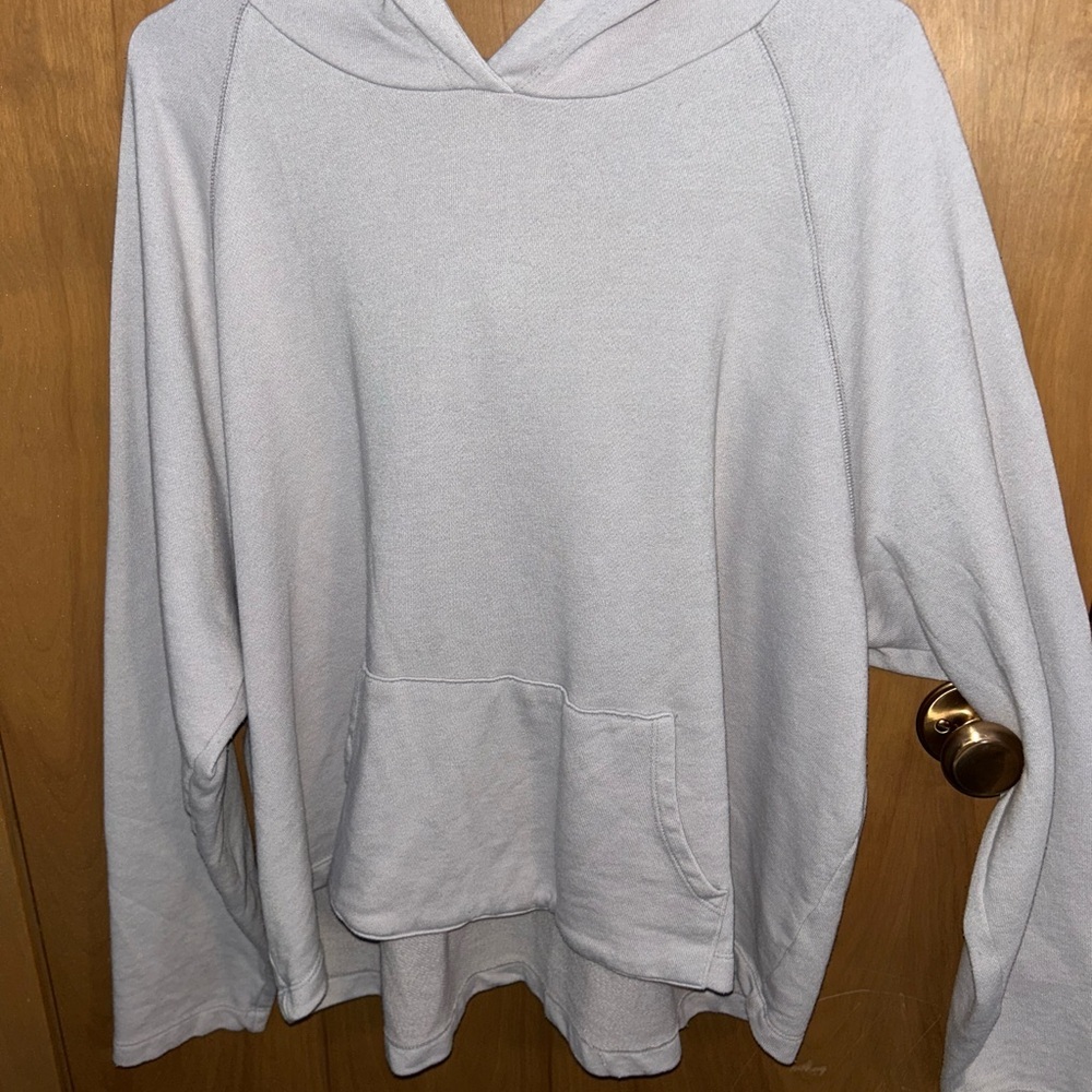 American Eagle Outfitters Gray Crew Neck Sweater size large